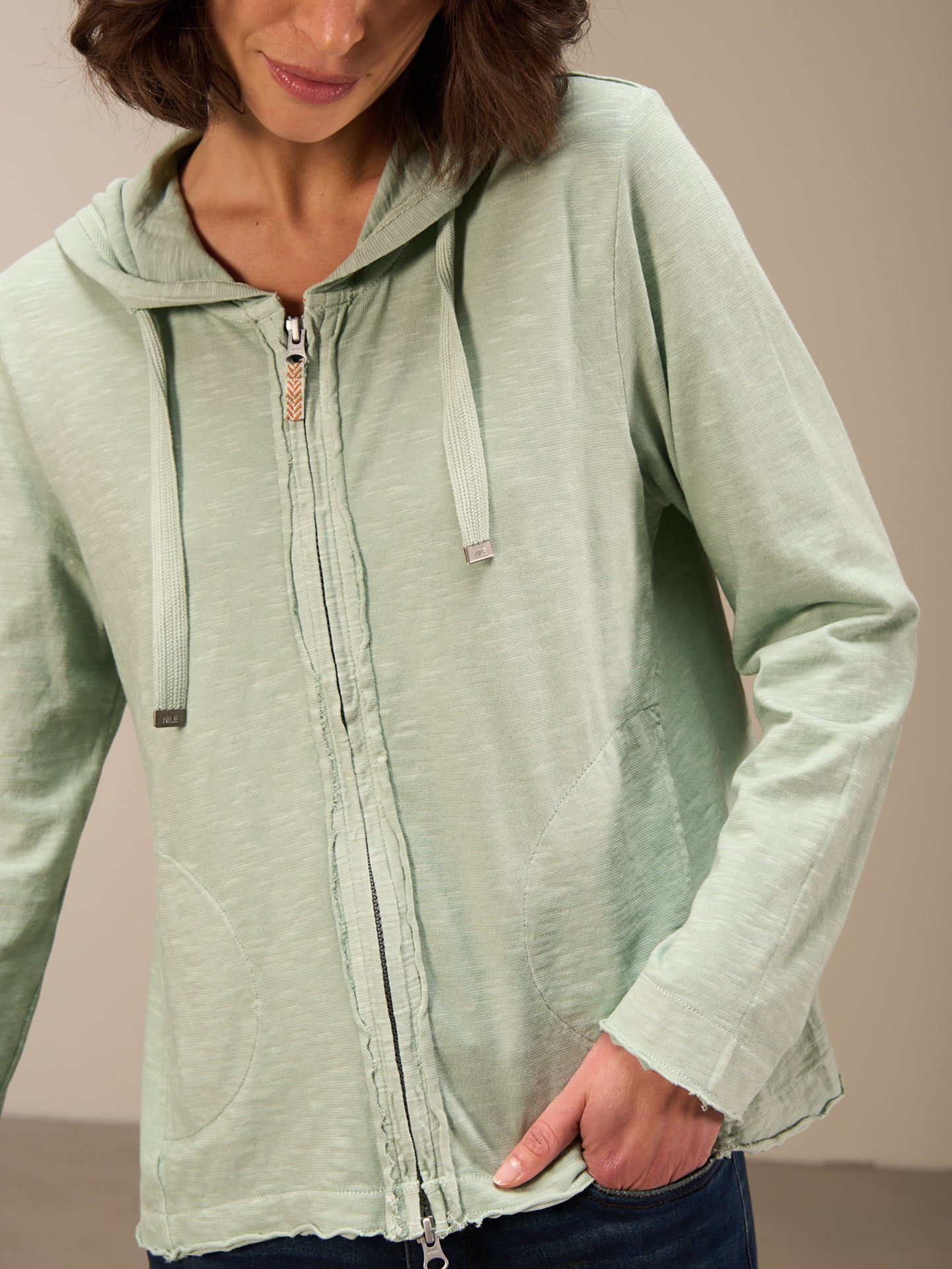 veste en sweat à capuche