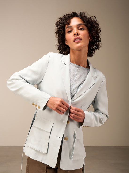 Blazer mit Gürtel