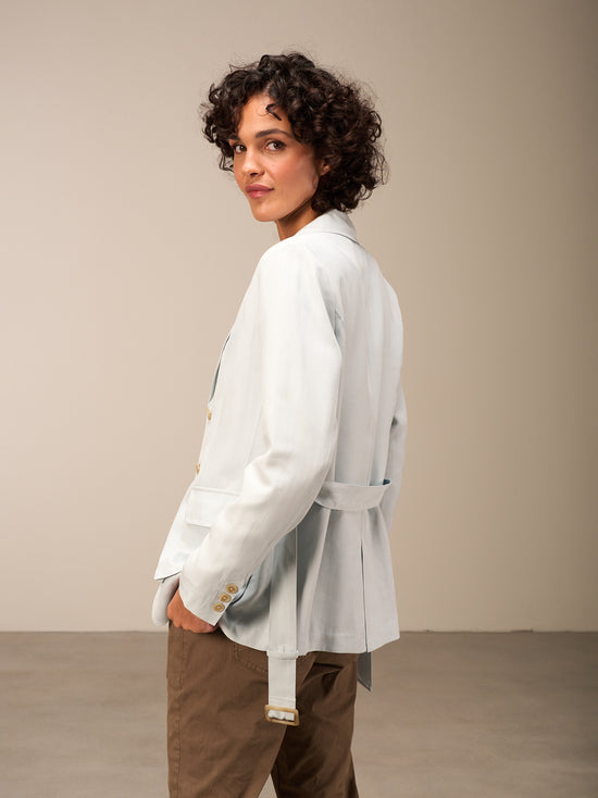 Blazer mit Gürtel