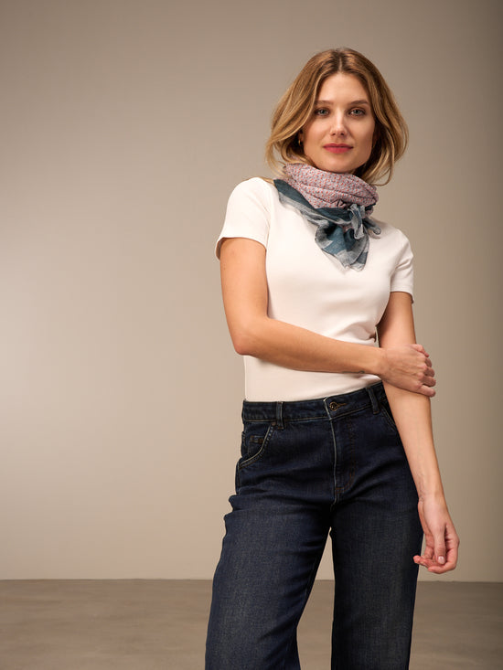 foulard imprimé