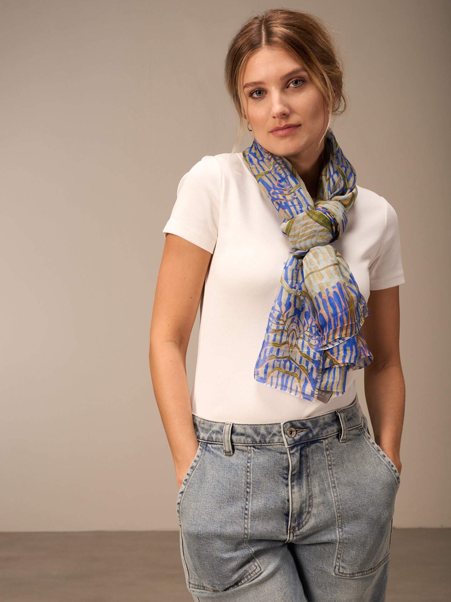 Printed scarf