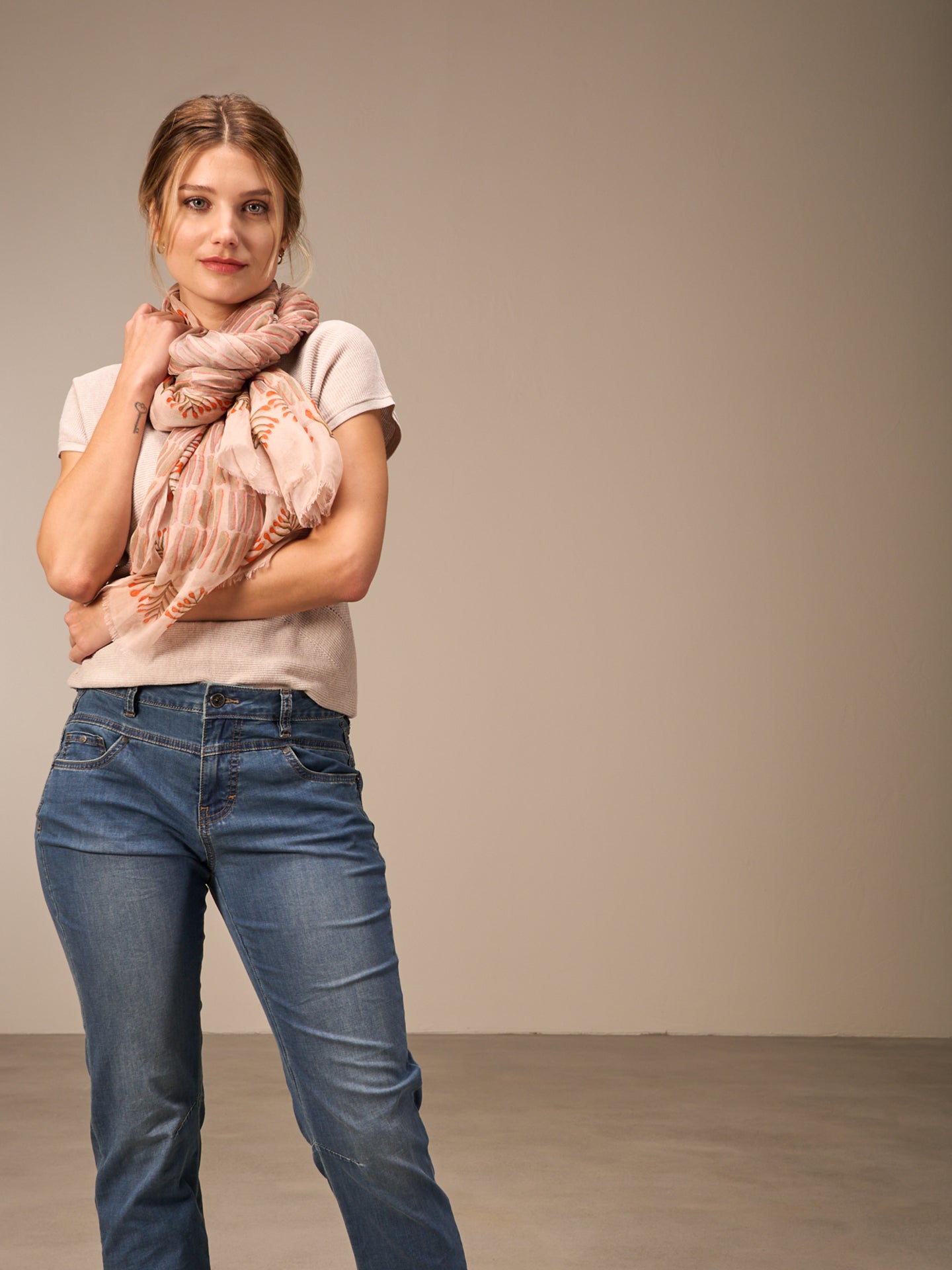 Printed scarf
