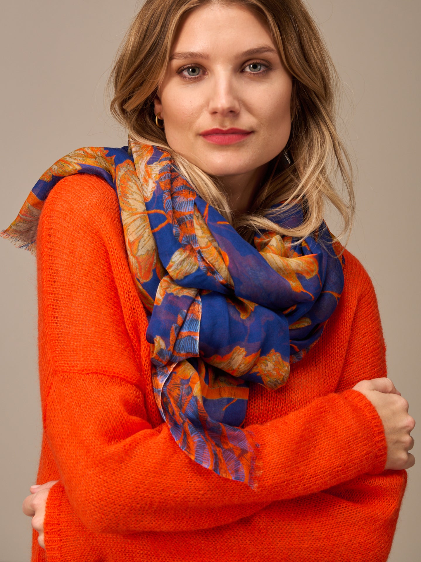 Printed scarf