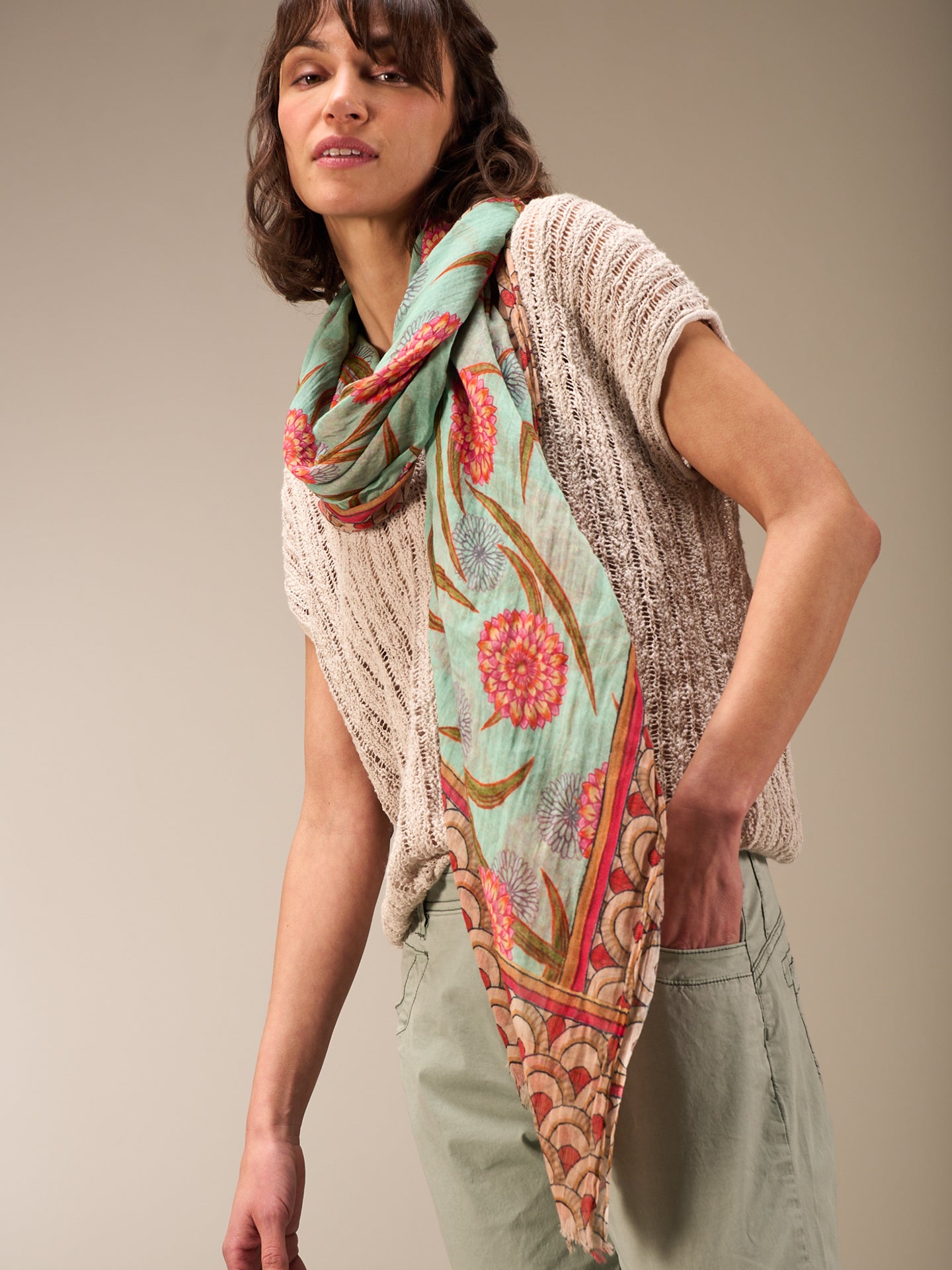 foulard en coton