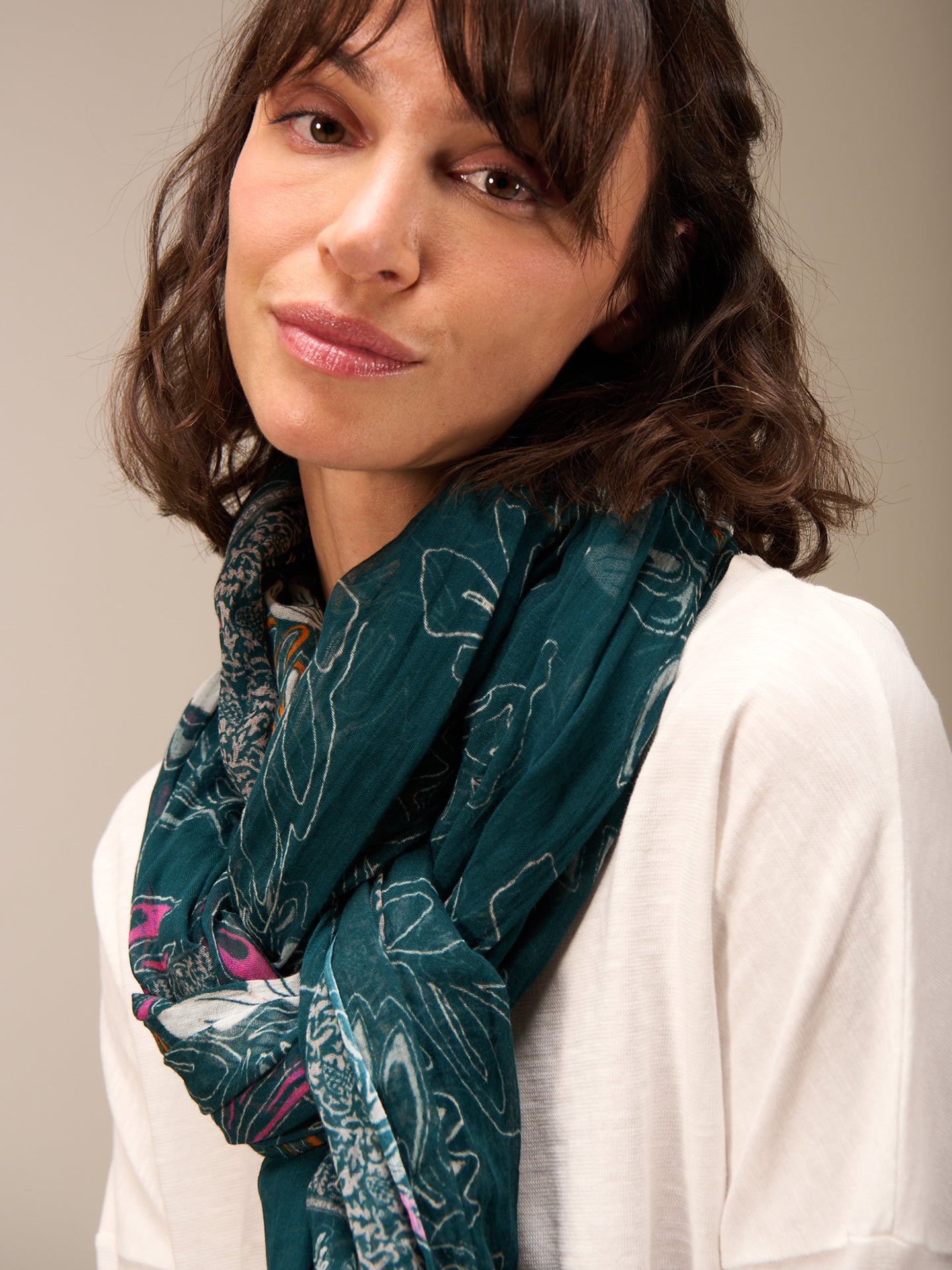 foulard en coton