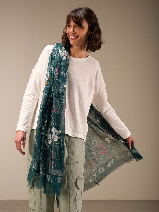 Cotton scarf