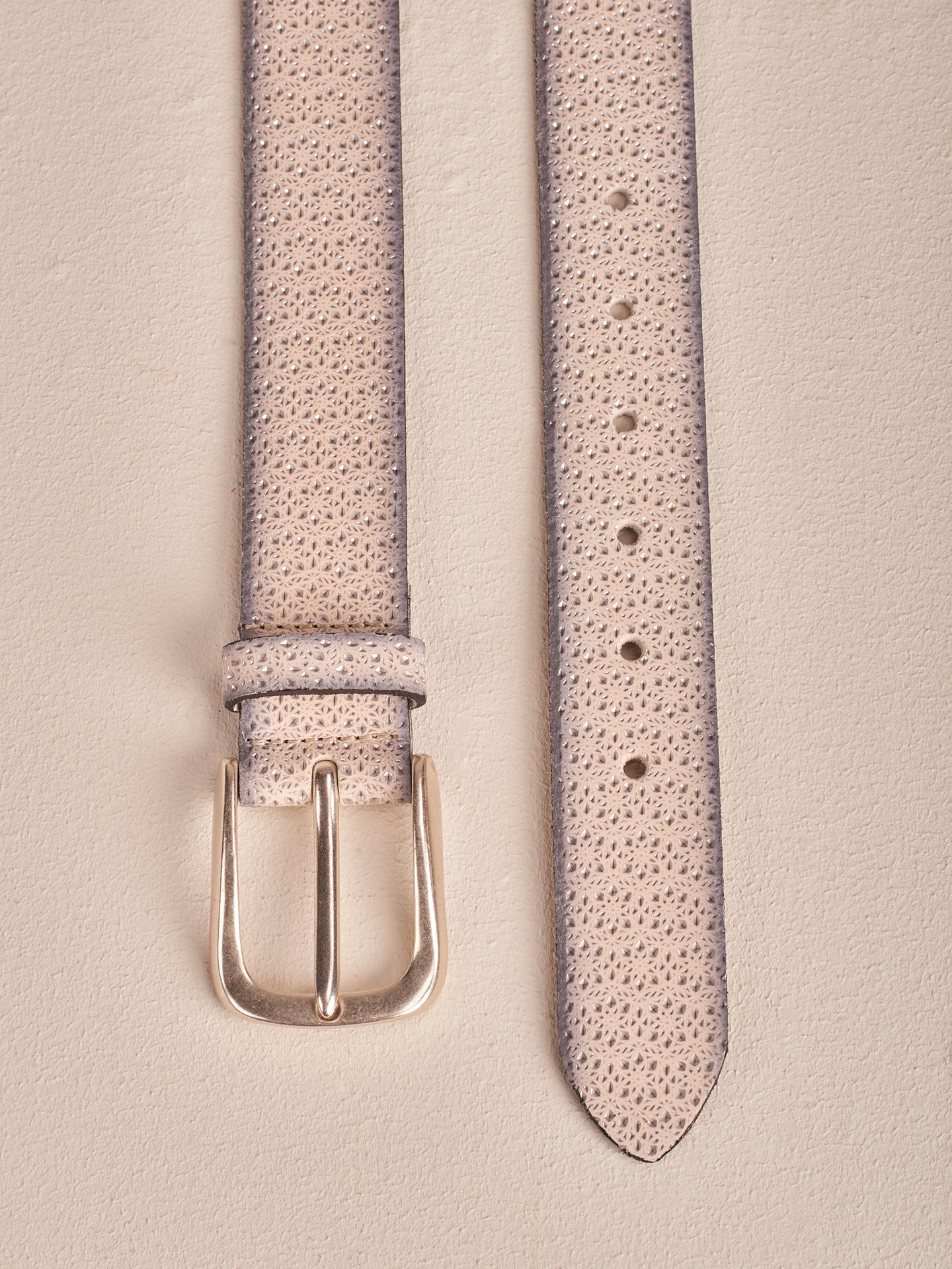 ceinture avec motif en relief