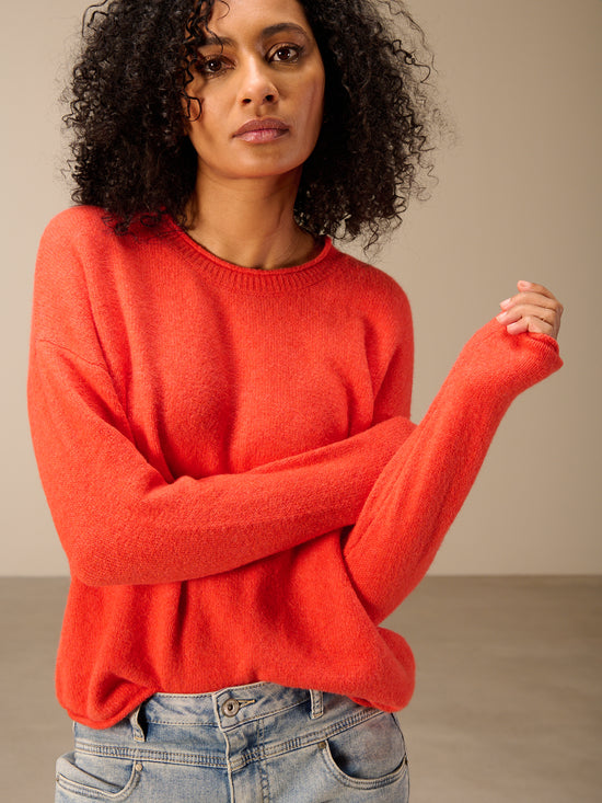 Round-neck sweater