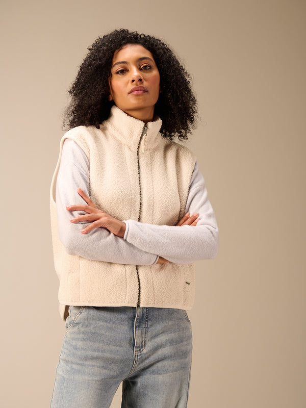 gilet en sherpa