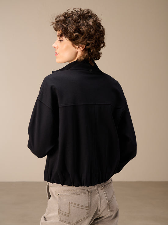 Sweatjacke mit Reissverschluss