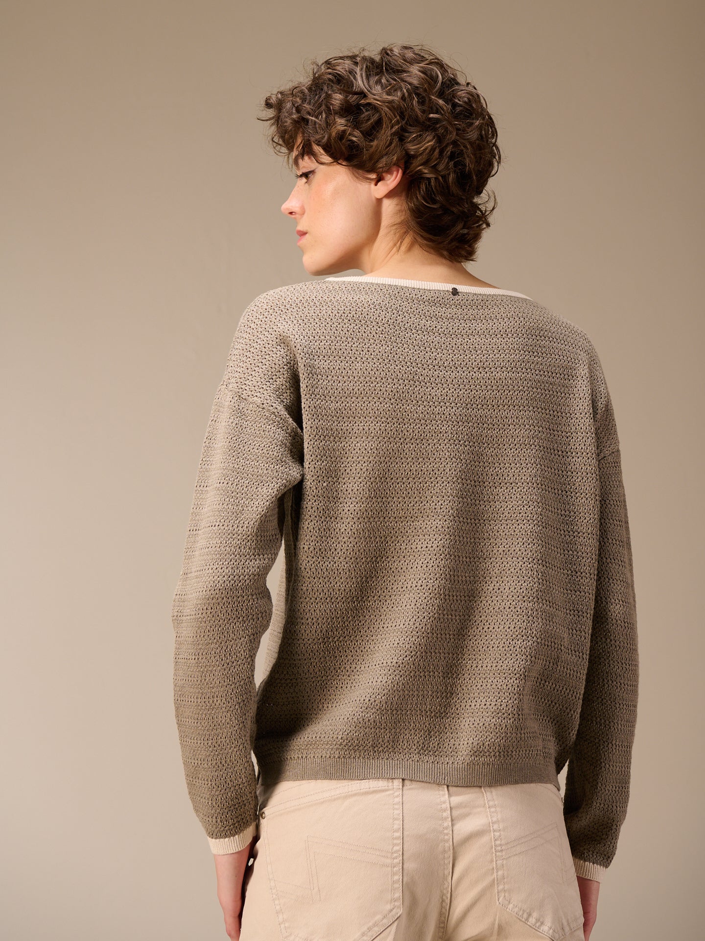 Strickpullover mit Muster