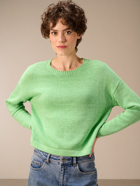 Round-neck sweater