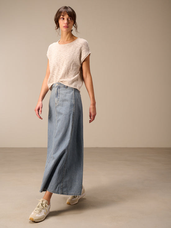 Denim skirt