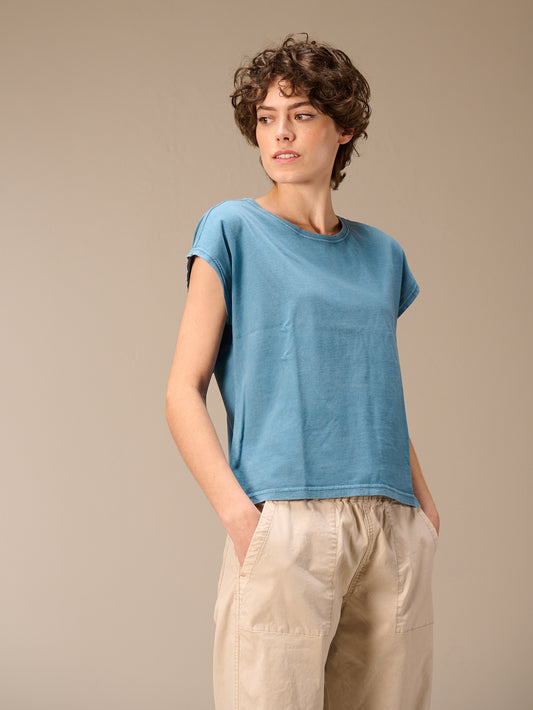 Cap sleeve shirt