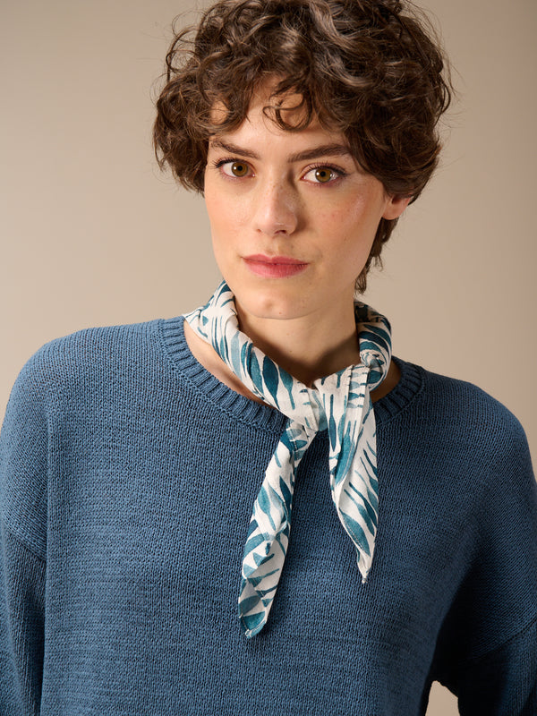 foulard imprimé