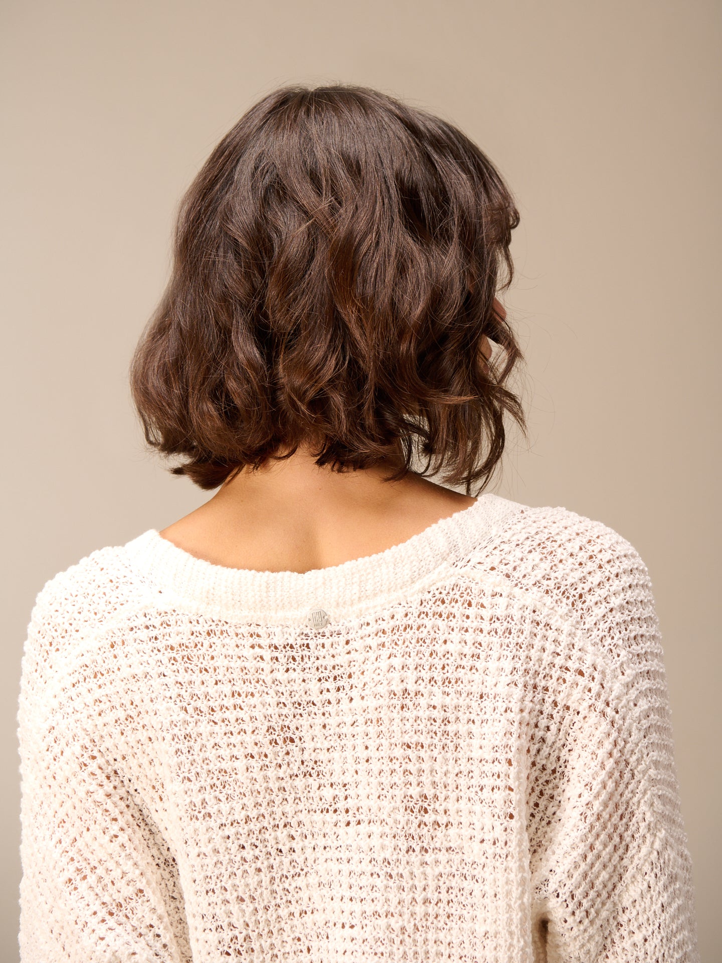 Strickjacke mit V-Ausschnitt