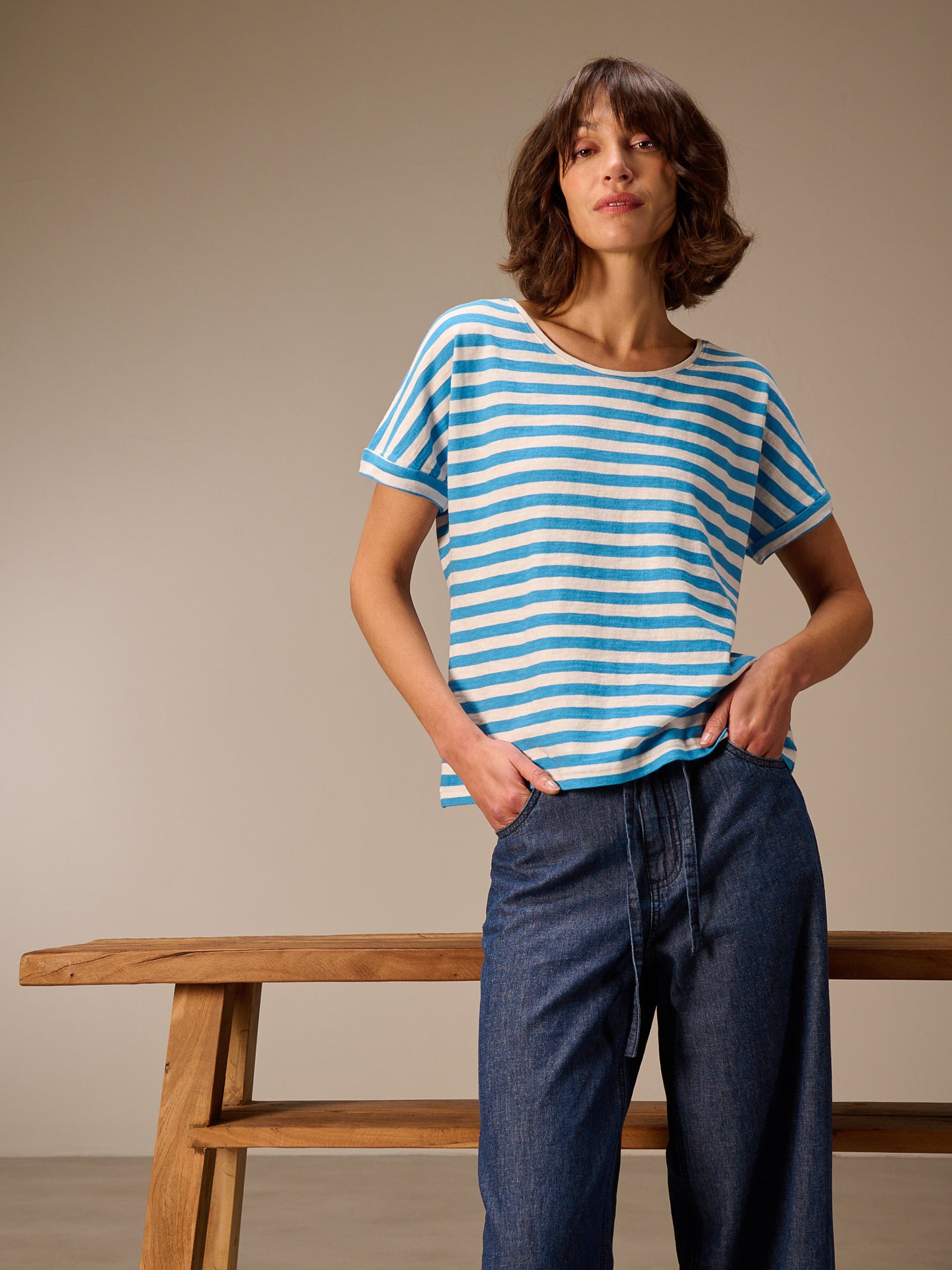 Shirt mit Streifen