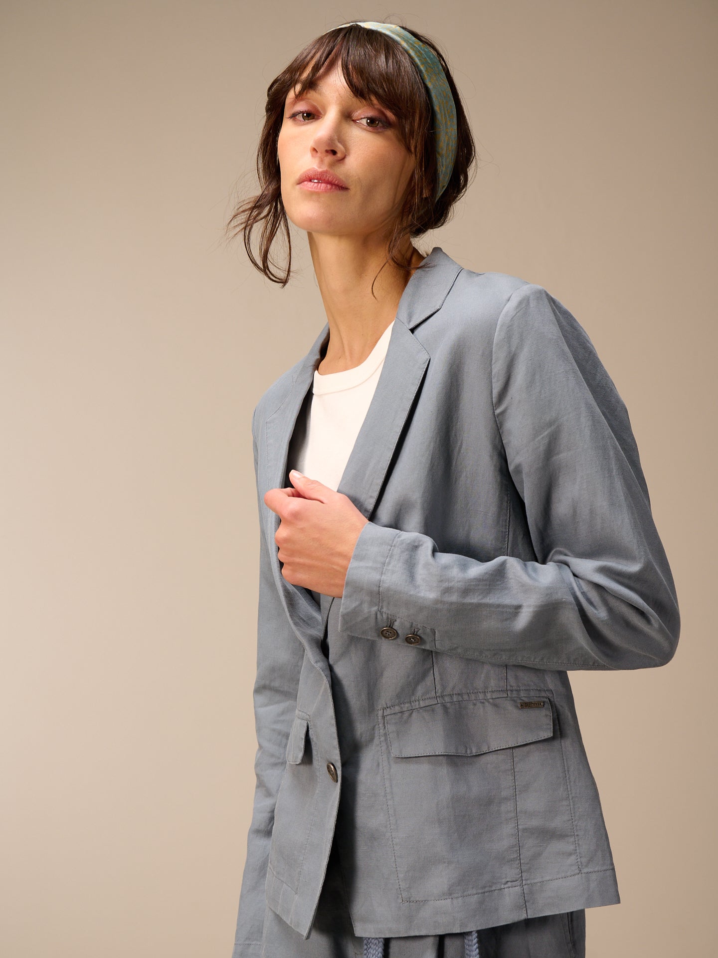 Blazer mit Reverskragen