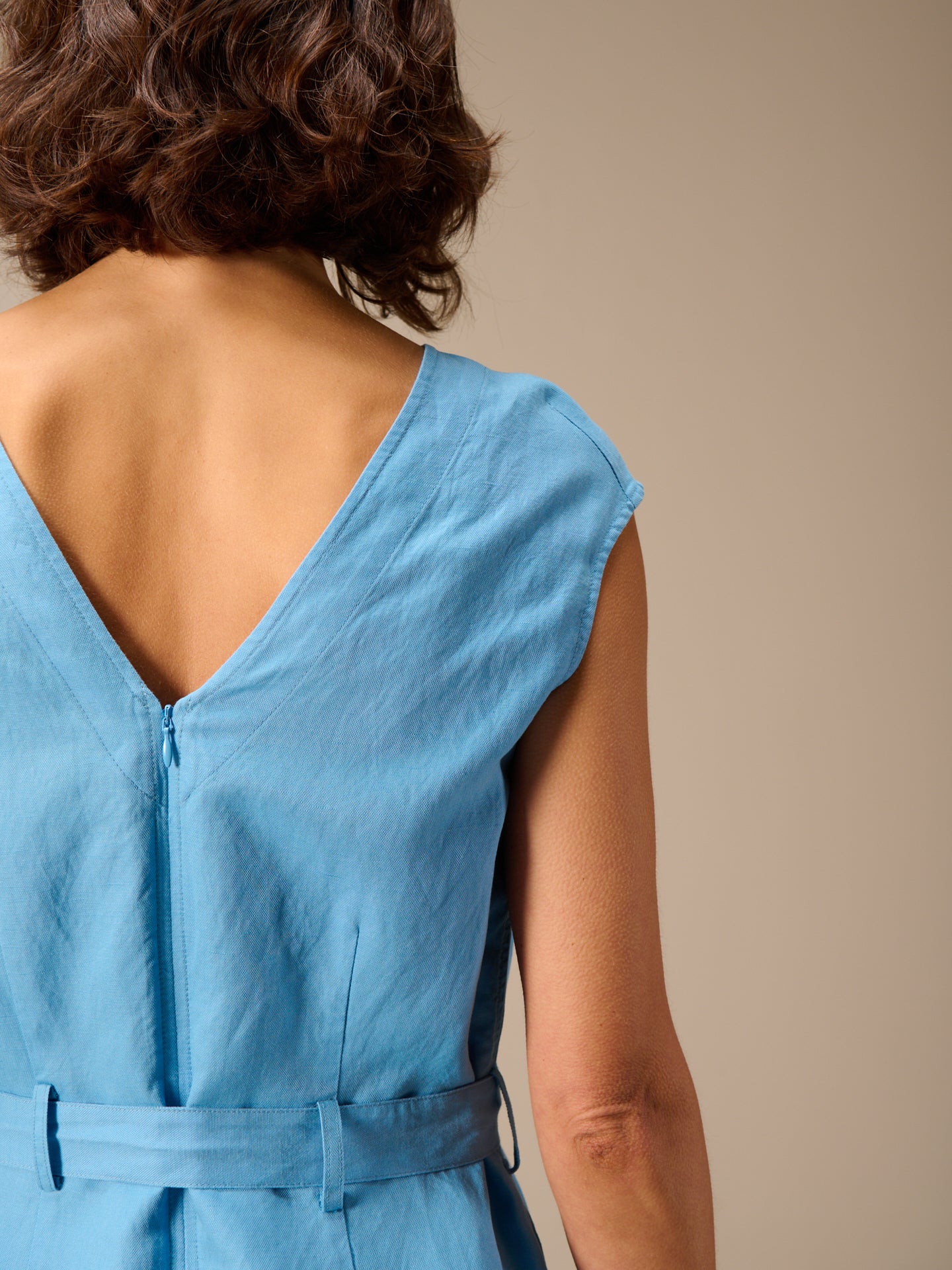 Jumpsuit mit Gürtel