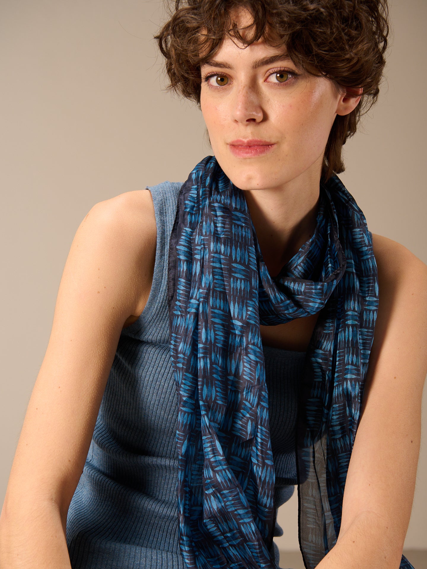 Silk scarf