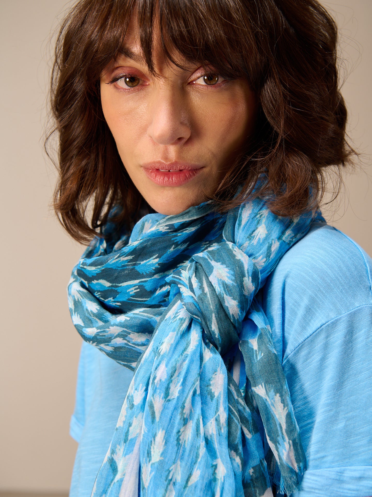 Printed scarf