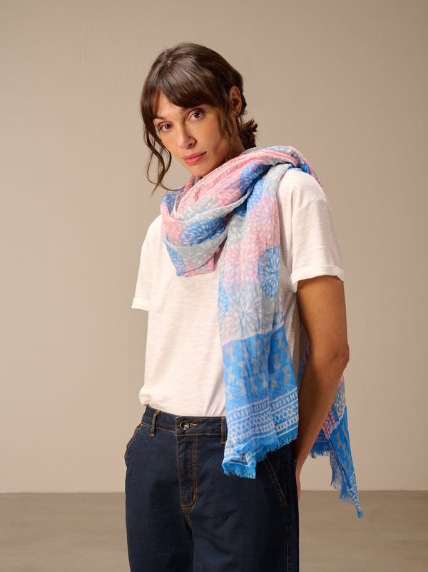 foulard imprimé