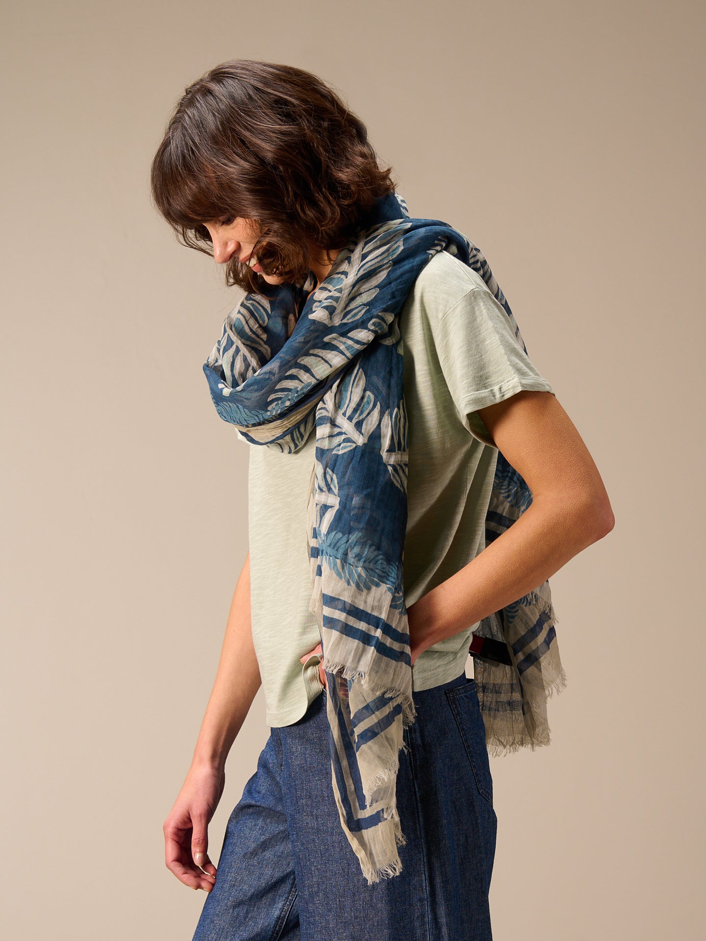 foulard imprimé