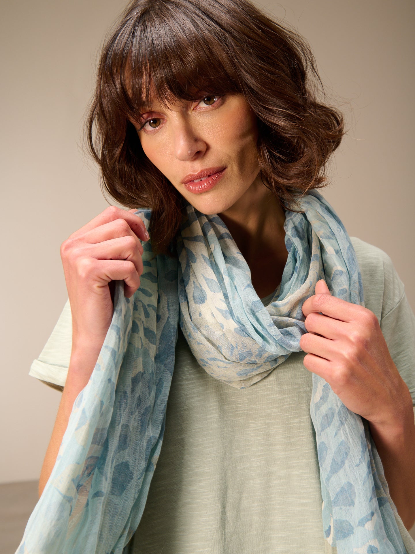 Printed scarf