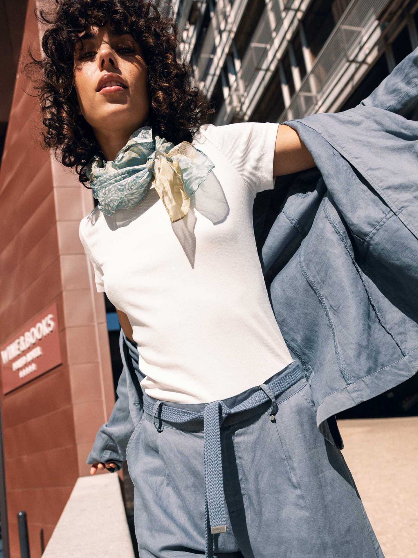 Silk scarf
