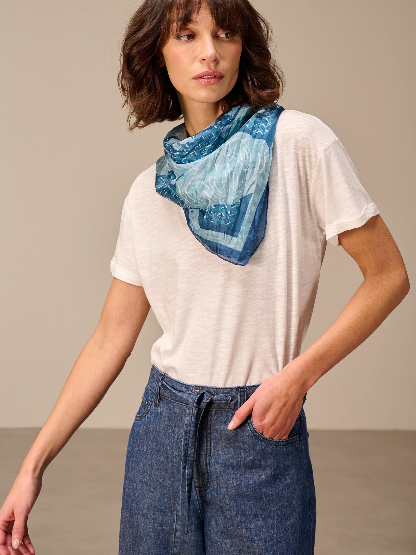 Silk scarf