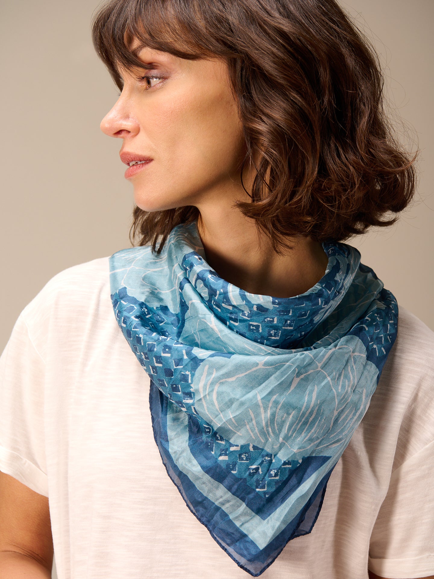 Silk scarf