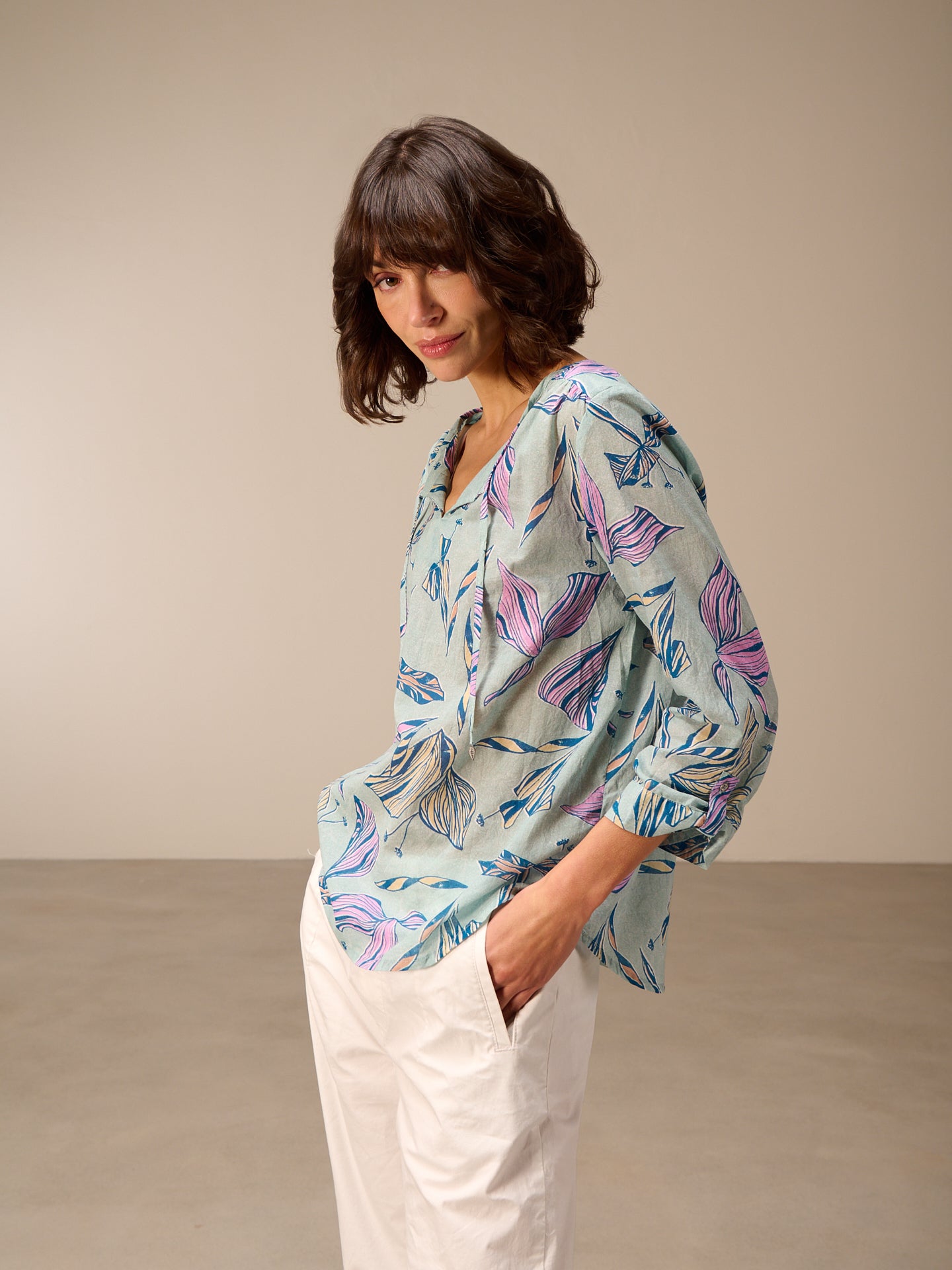 Bluse 3/4-Arm