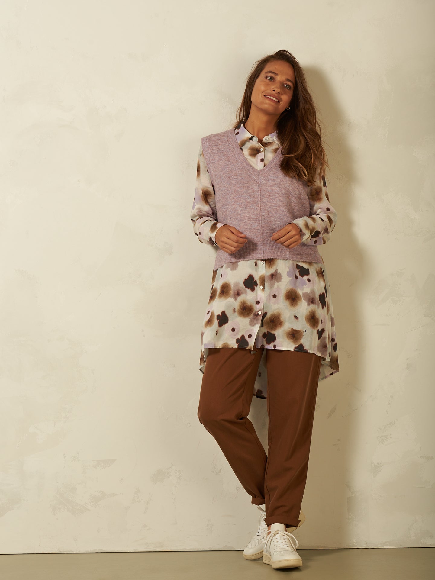 débardeur avec col en V