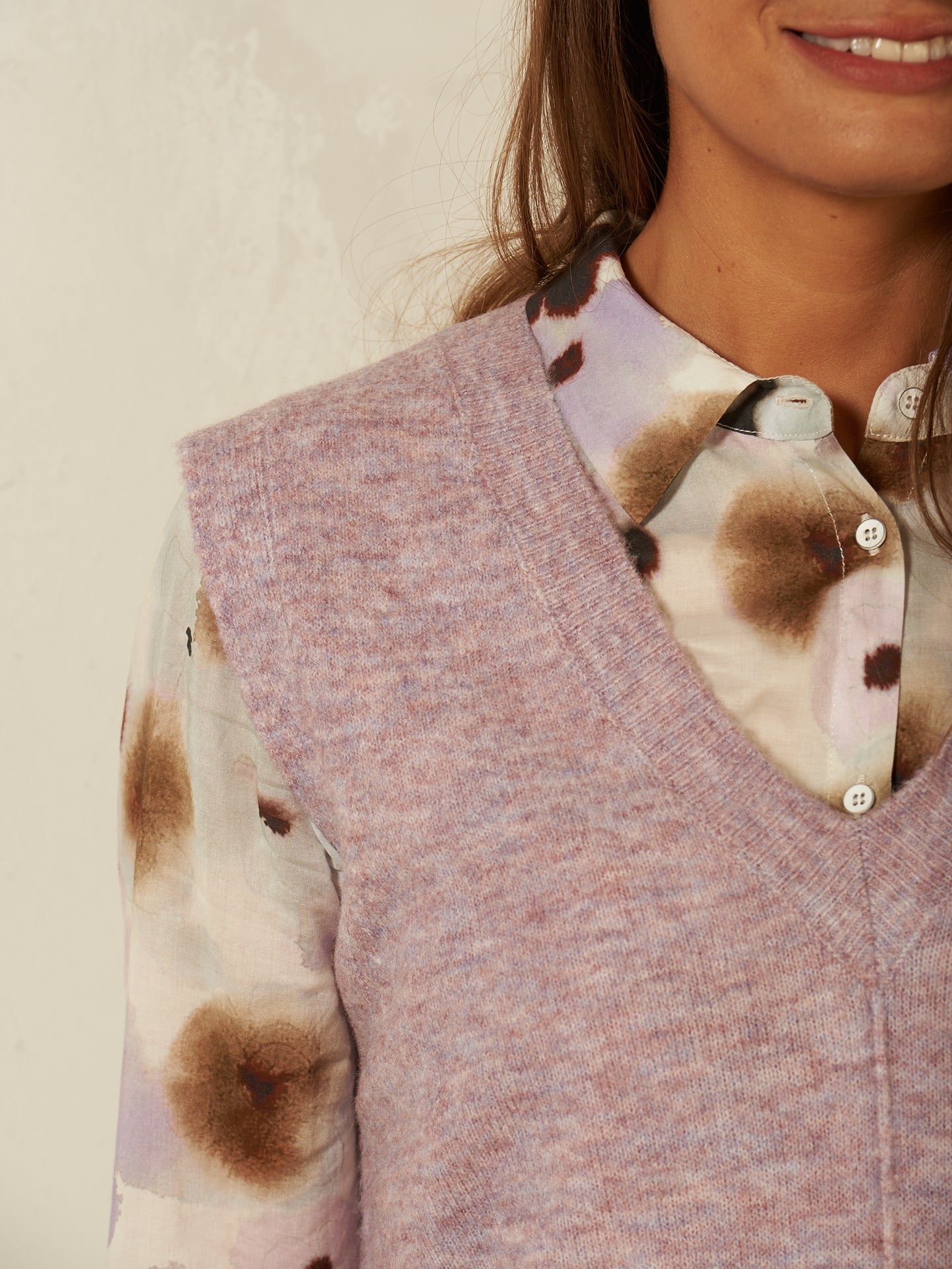 débardeur avec col en V