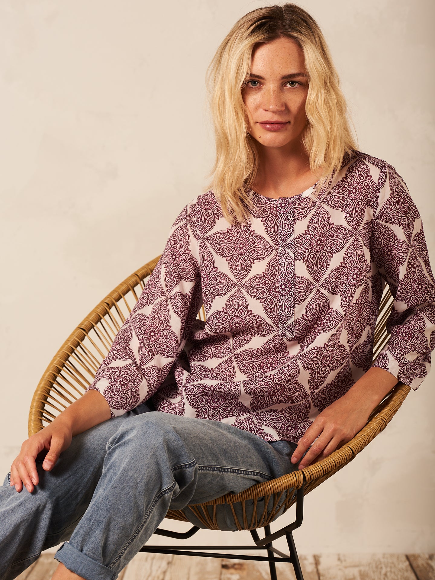 Blusa in Tencel