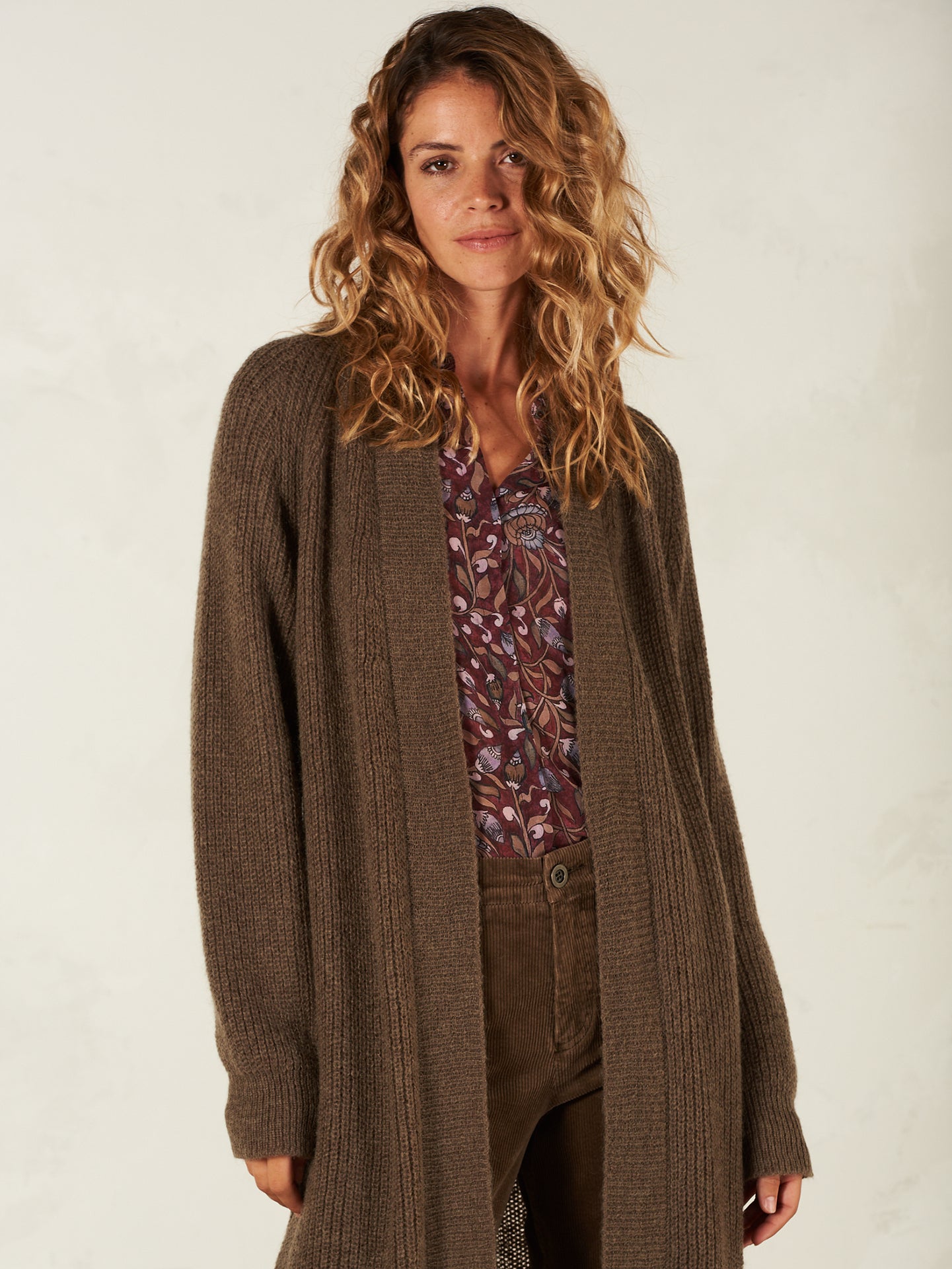 jaquette avec col en V