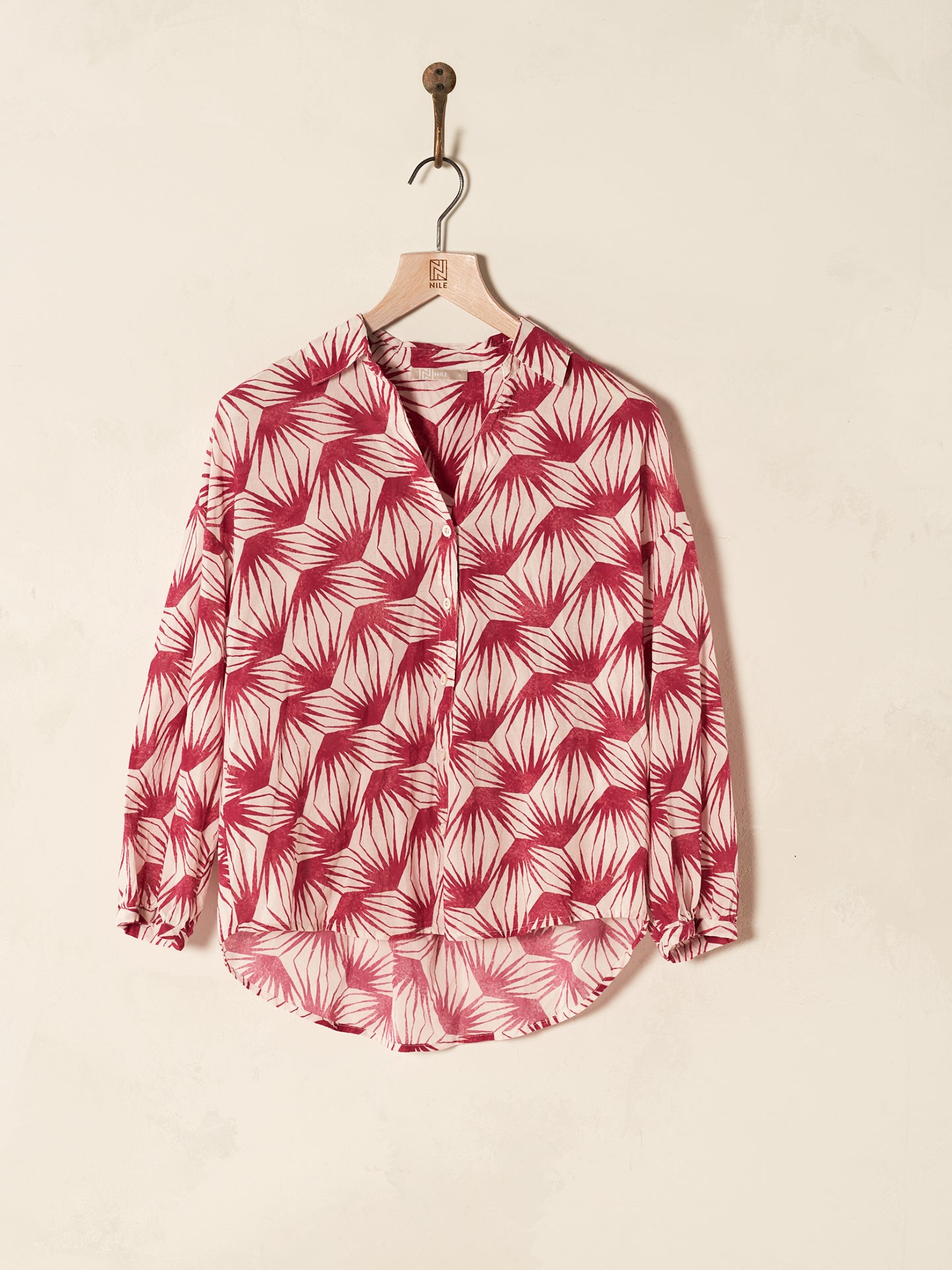 Blusa con stampa