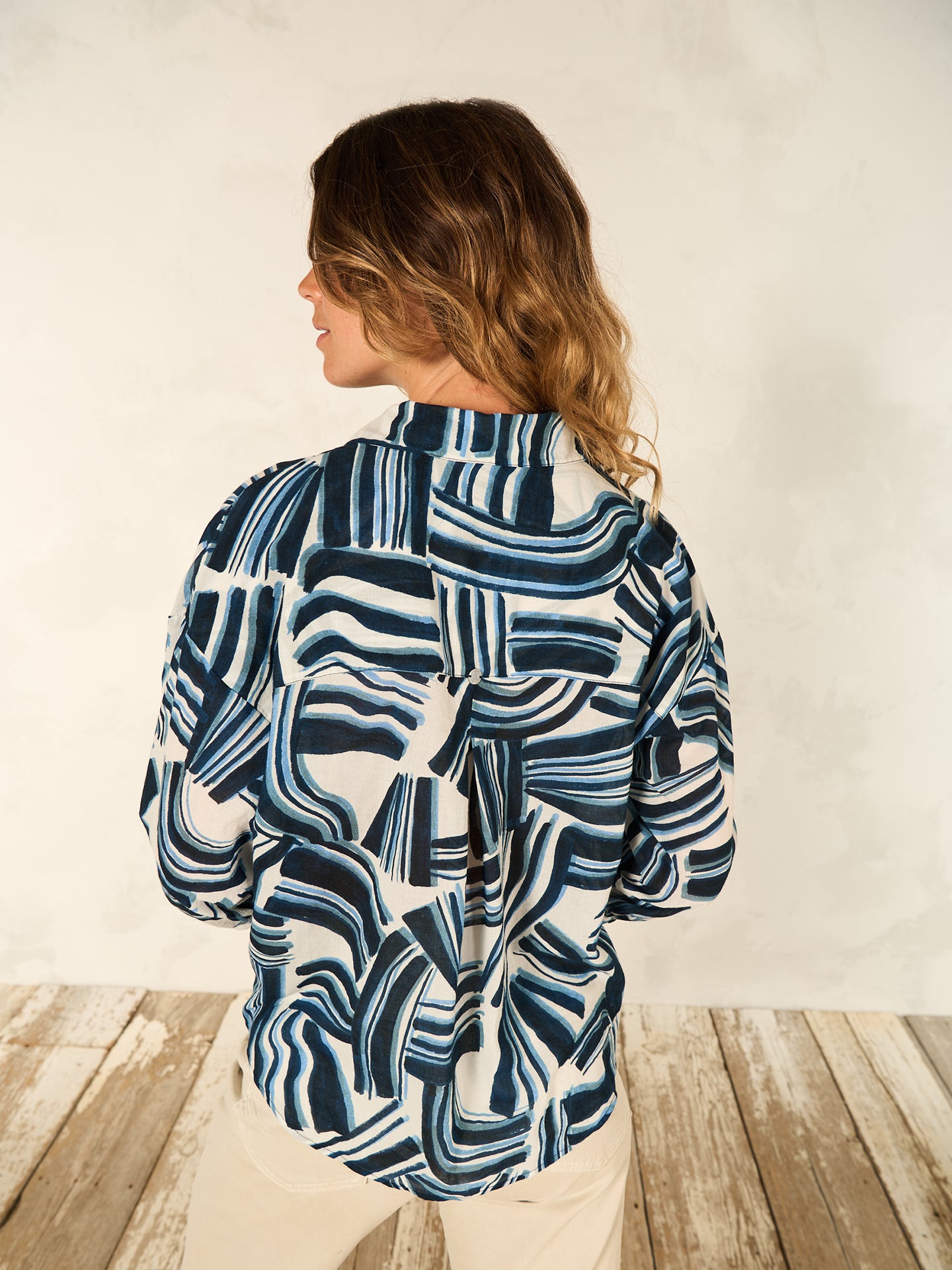 Blusa con stampa