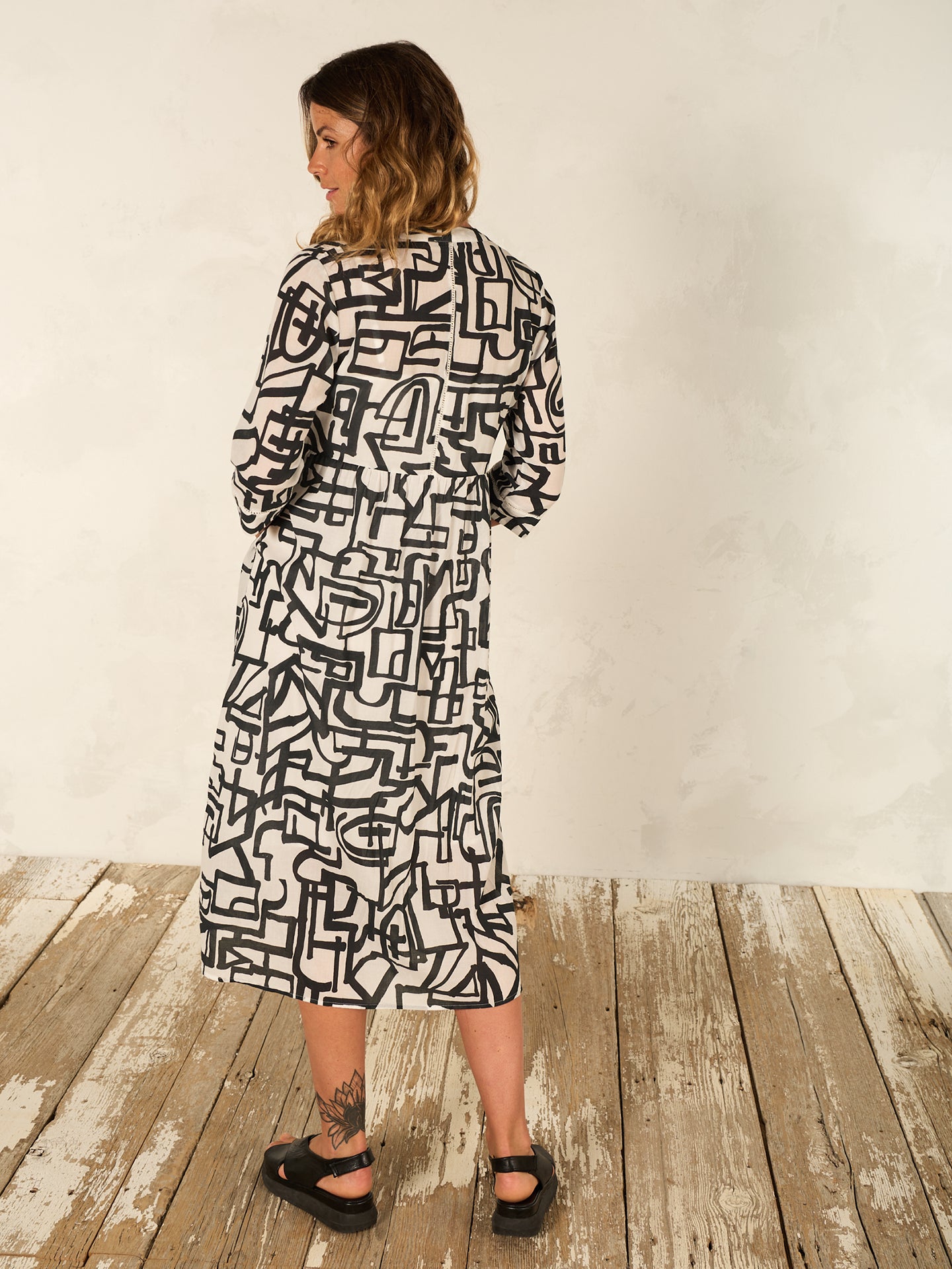 Empire-line dress