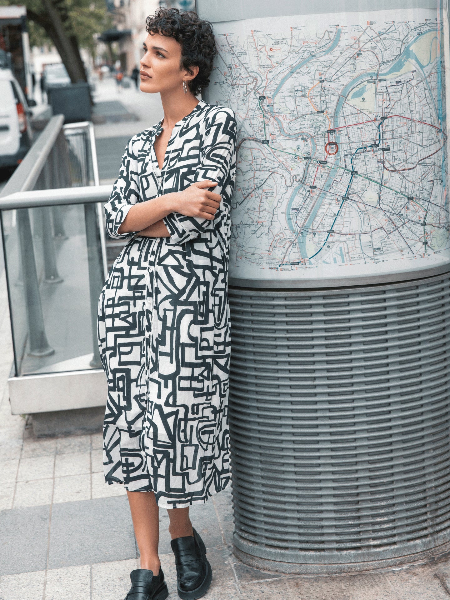 Empire-line dress