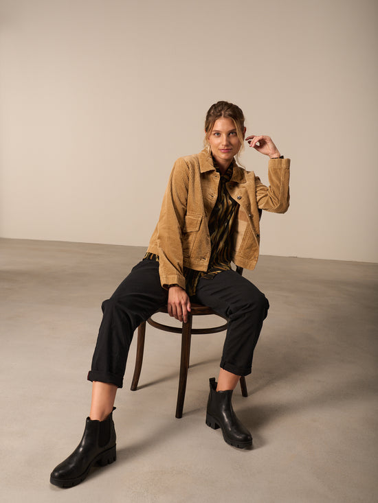 Shirt-collar jacket