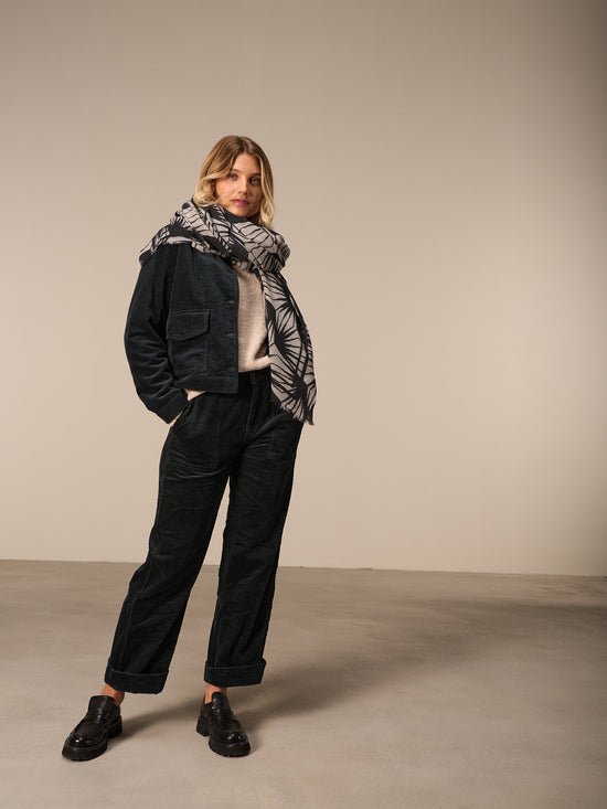 Jacke mit Hemdkragen