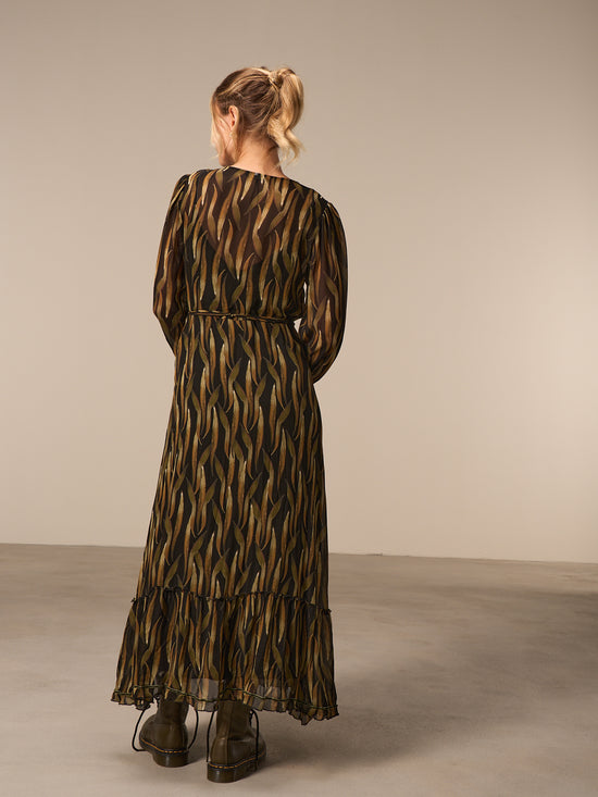 Kleid mit V-Ausschnitt