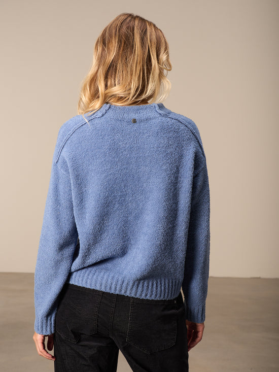 Pullover mit Stehkragen