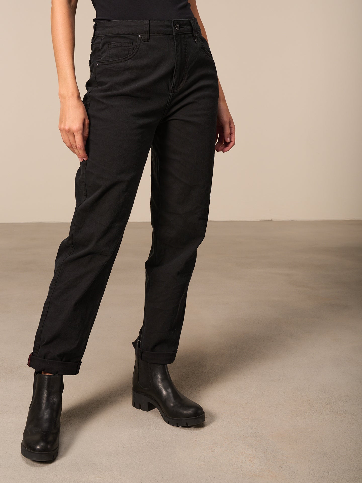 Pantaloni barrel fit