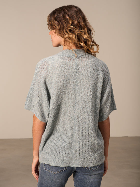 Strickjacke  mit Wolle