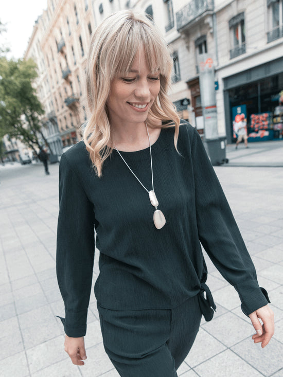 Plain blouse