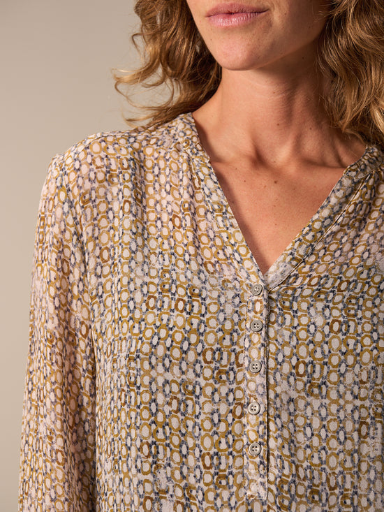 Bluse mit Rüschendetail