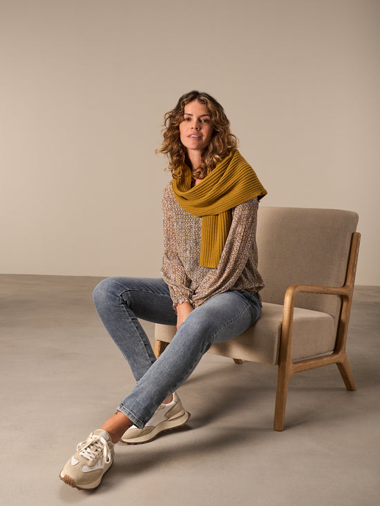 Bluse mit Rüschendetail