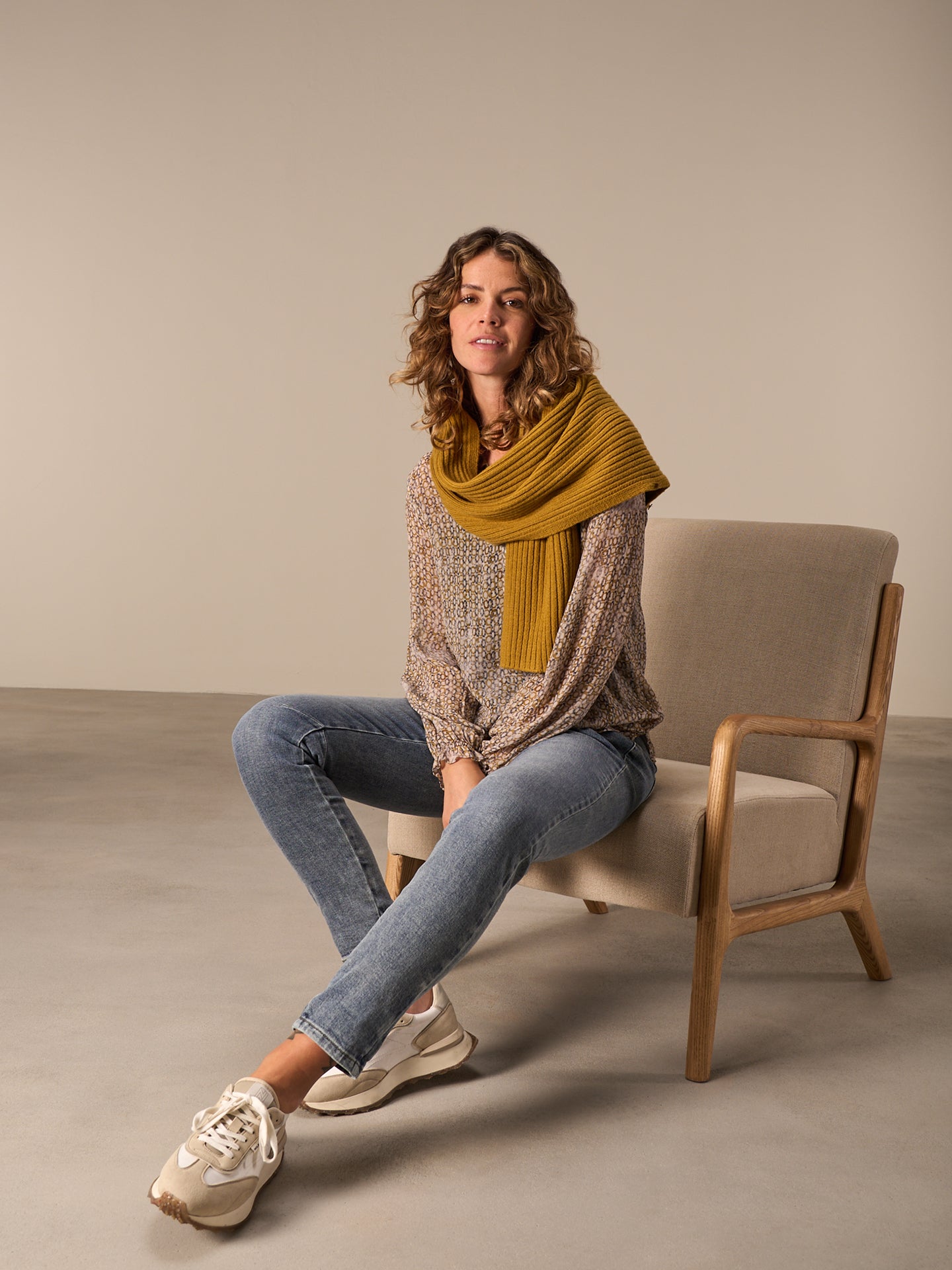 Bluse mit Rüschendetail